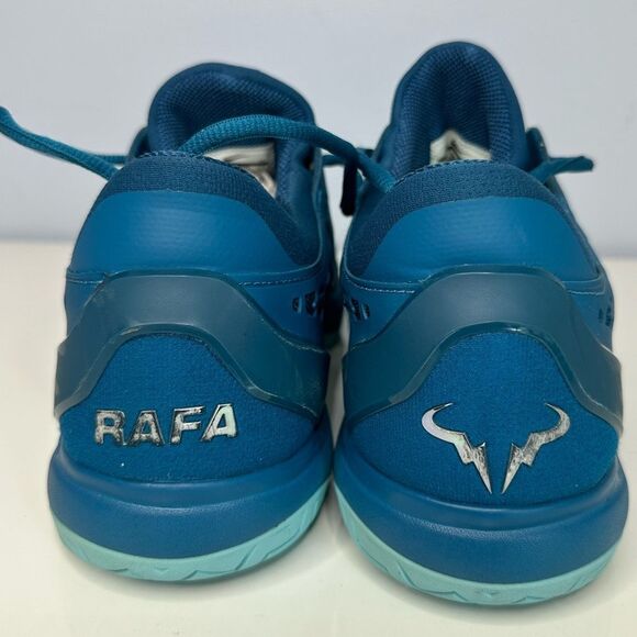 Size 13 Nike Rafa Nadal Cage 3 2018 Roland Garros Tennis 918193-300 Blue - Picture 4 of 7